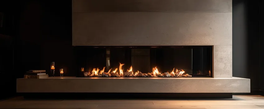 Gas Fireplace Ember Bed Design Services in Gallatin, Tennessee