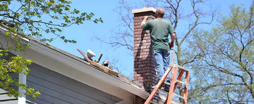 Vinyl and PVC Chimney Flashing Installation in Gallatin, TN