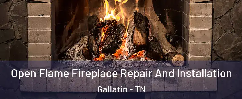  Open Flame Fireplace Repair And Installation Gallatin - TN